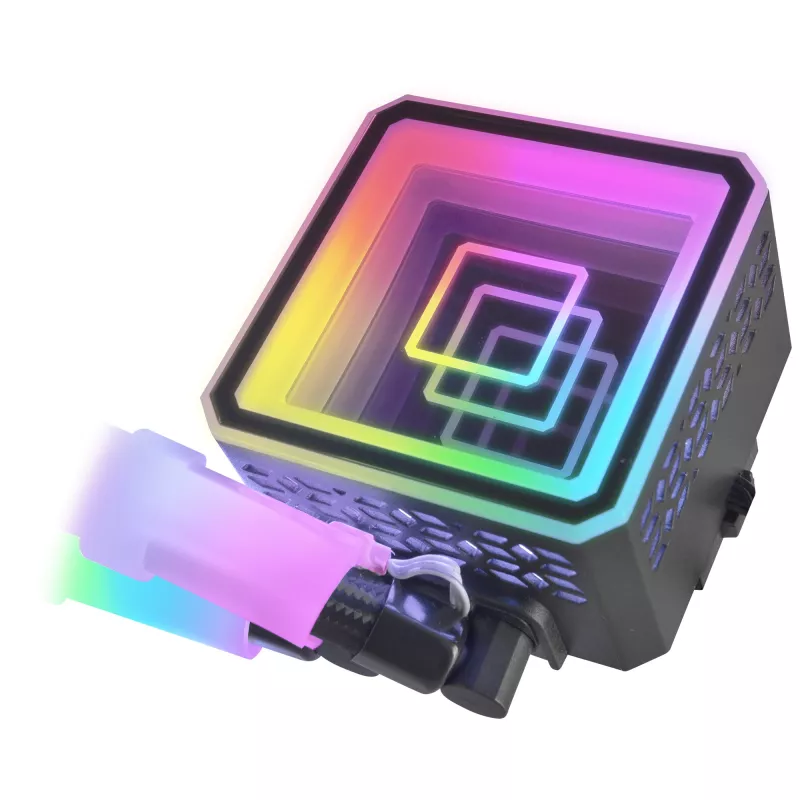 Mars Gaming ML-ULTRA360 Melns Liquid CPU Cooling TDP 650W Infinity Mirror 3 Silent FDB ARGB Fans ARGB Tubes Universal Multisocket