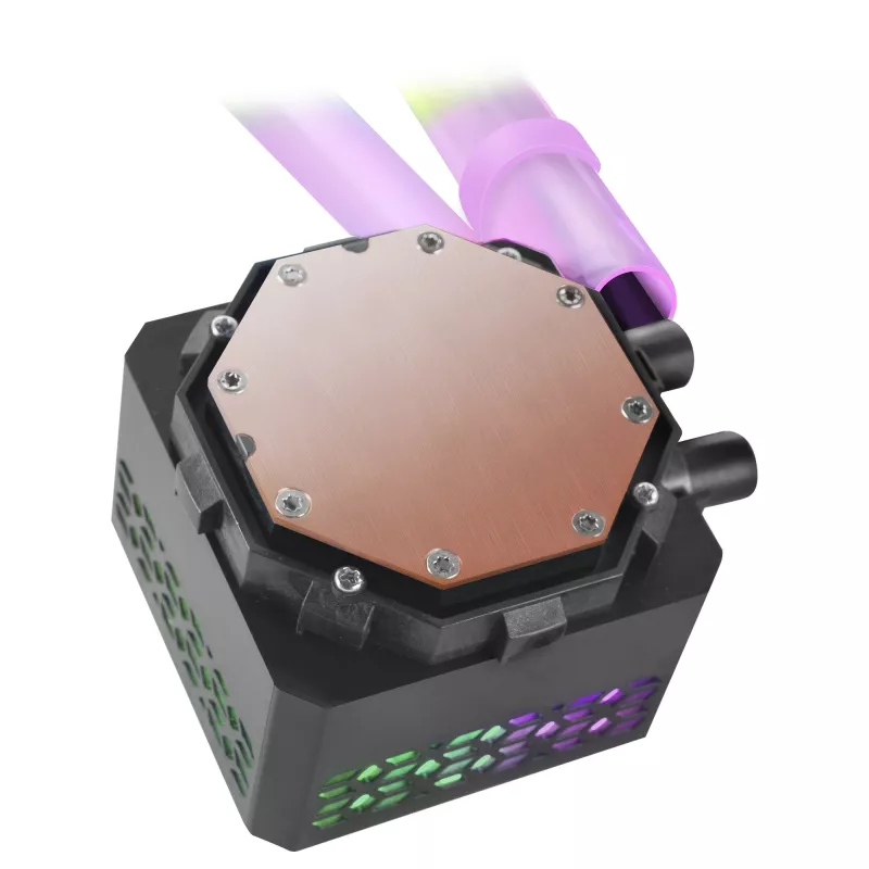 Mars Gaming ML-ULTRA360 Melns Liquid CPU Cooling TDP 650W Infinity Mirror 3 Silent FDB ARGB Fans ARGB Tubes Universal Multisocket