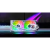 Mars Gaming ML-VISION240W AIO šķidruma CPU dzesētājs, 240 mm, RGB, balts