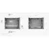 Datora korpuss Mars Gaming MCXPSW mATX Balts