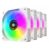 Mars Gaming MFSI4KITW datora dzesēšanas sistēma Datora korpusa ventilators 12 cm Balts