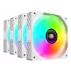 Mars Gaming MFSI4KITW datora dzesēšanas sistēma Datora korpusa ventilators 12 cm Balts