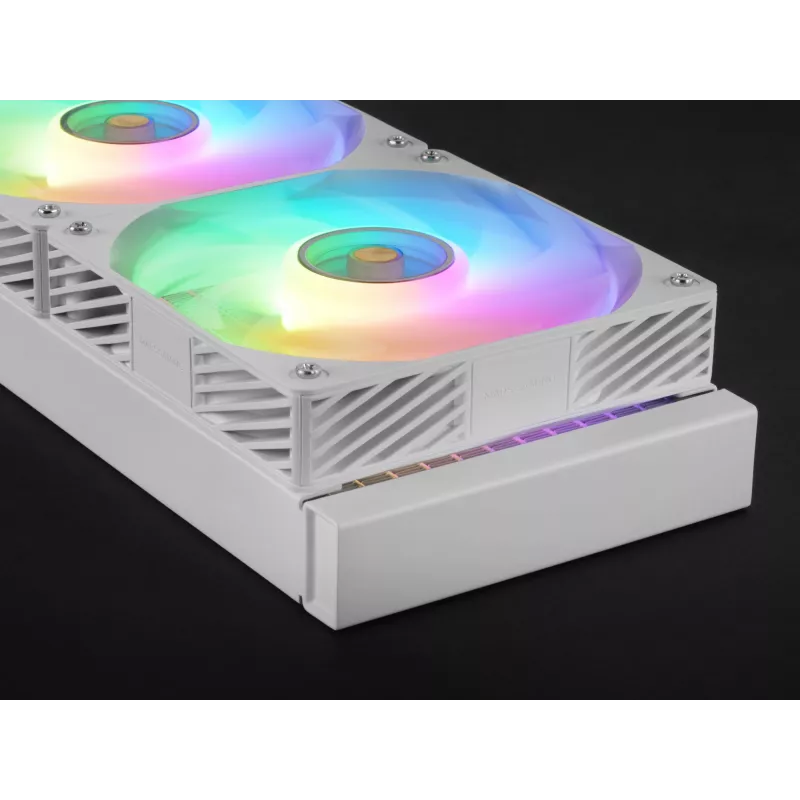 Mars Gaming ML-VISIONPRO240W procesora universāls šķidruma dzesētājs 12 cm balts 1 gab.
