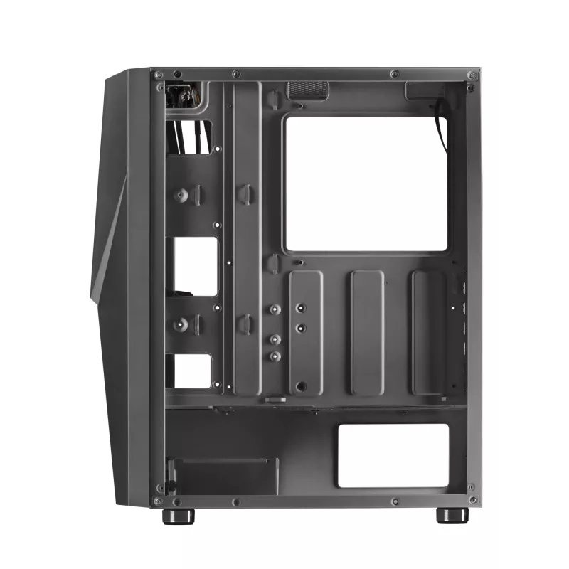 Mars Gaming MC777, ATX datora korpuss, ARGB apgaismojums, melns, PC, melns, ATX, micro ATX, Mini-ITX, zils, zaļš, sarkans, 15,8 cm, 31,8 cm