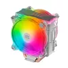 Mars Gaming MCPU66 Triple ARGB CPU dzesētājs 6 siltuma caurules HCT TDP 220W 2 ventilatori 12cm