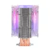 Mars Gaming MCPU66 Triple ARGB CPU dzesētājs 6 siltuma caurules HCT TDP 220W 2 ventilatori 12cm