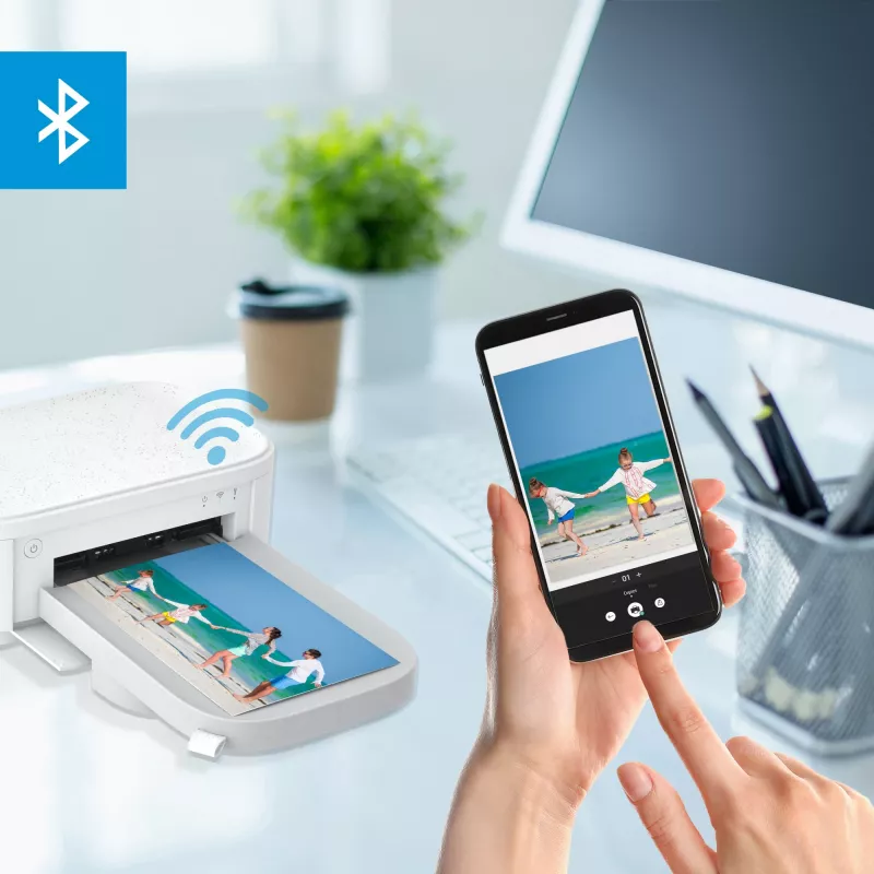 HP Sprocket Studio Plus foto printeris Dye-sublimation 300 x 300 DPI 4 inch x 6 inch (10x15 cm) Wi-Fi