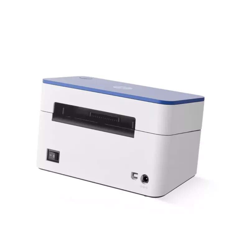 Etiķešu printeris HP HPKE100 tiešā termopārnese 203 x 203 DPI 127 mm/sek vadu USB Balta/Zila
