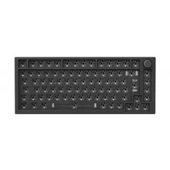 Klaviatūras pamatkonstrukcija GLORIOUS GMMK Pro — 75% alumīnija korpuss, melna, 332×135×32 mm, 1,5 kg