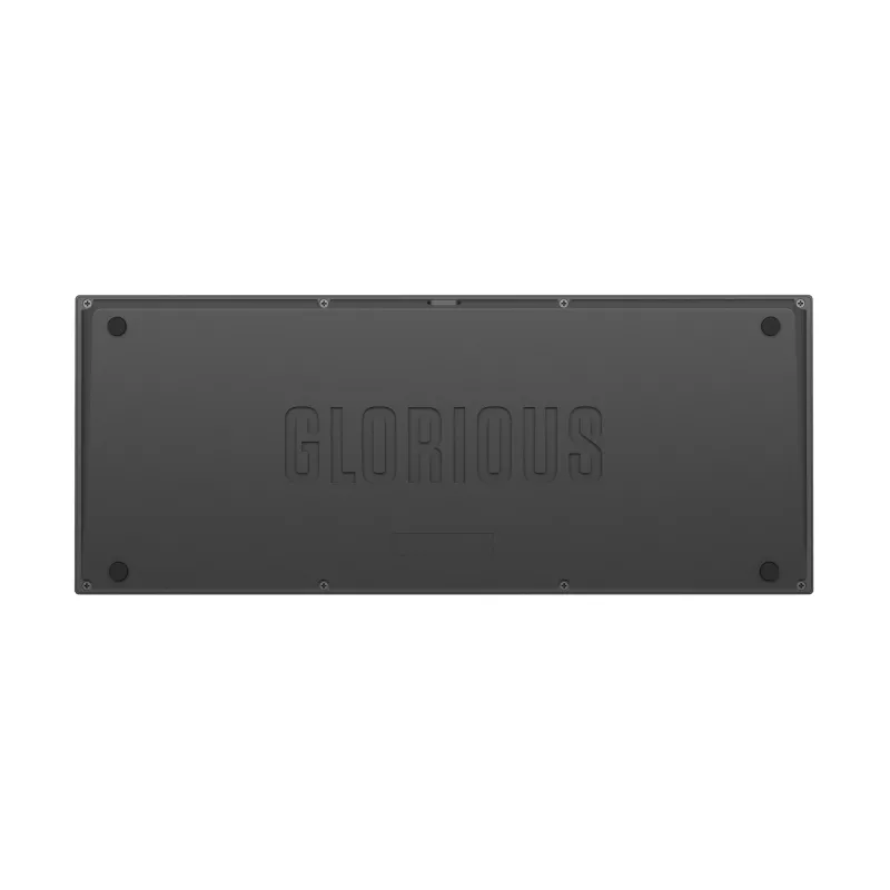 Klaviatūras pamatkonstrukcija GLORIOUS GMMK Pro — 75% alumīnija korpuss, melna, 332×135×32 mm, 1,5 kg