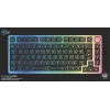 Klaviatūras pamatkonstrukcija GLORIOUS GMMK Pro — 75% alumīnija korpuss, melna, 332×135×32 mm, 1,5 kg