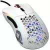 Glorious Gaming Glorious Model D Minus - Matte balta, labās rokas, optiskā, USB Type-A, 3200 DPI, 1 ms, Baltā
