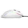Glorious Gaming Glorious Model D Minus - Matte balta, labās rokas, optiskā, USB Type-A, 3200 DPI, 1 ms, Baltā