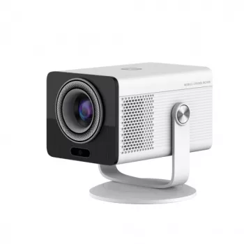 Projectors HP MC400 150 ANSI lūmenu LCD 720p (1280x720) LED, automātiskā fokusēšana, 8 GB, Android TV, 16:9, balts