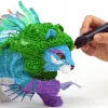 3D drukas materiāls 3Doodler PL03-GRAS Polylactic acid PLA Zaļa 2 g