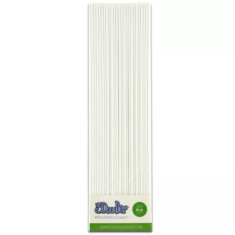 3Doodler PL06-SNOW 3D drukas materiāls Polilaktīda skābe (PLA) Balts 2 g