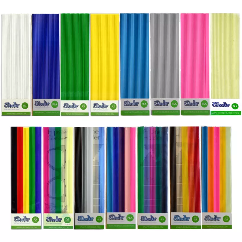 3Doodler PL08-ISLB​ Polipienskābe (PLA) Gaiši zila 2 g