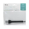 ITEC USB-C uz DisplayPort adapteris i-tec USB-C plakans DP Adapter 4K/60Hz, 0,11 m kabelis, melns