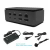 i-tec Metal USB4 dokstacija Dual 4K HDMI DP ar strāvas padevi 80 W + universālais lādētājs 100 W