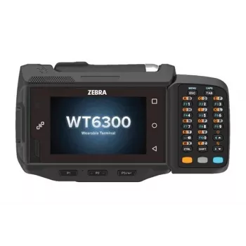 Zebra WT6300 rokas mobilais dators 8,13 cm (3,2 collas) 800 x 480 pikseļi skārienekrāns 256 g melns