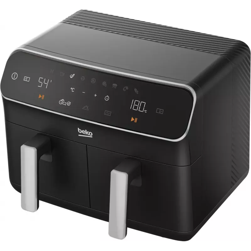Karstā gaisa fritieris Beko FRL5388B ExpertFry 8,5 L 2400 W melns ar skārienvadību