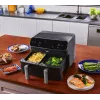 Karstā gaisa fritētājs BEKO FRL3374B 7,6 L 1750 W melns, skārienjutīga vadība, 9 programmas, 35–200 °C
