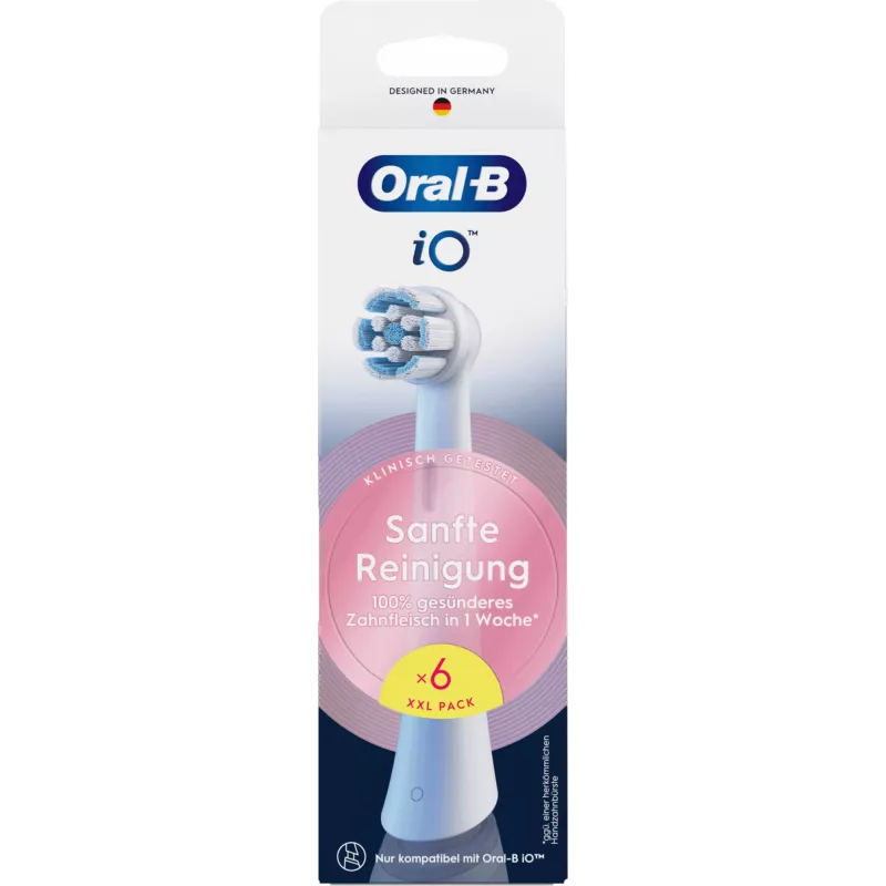 Oral-B zobu birstes galviņa 6 gab. Balta