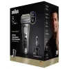 Folijas skuveklis Braun Series 9 Pro+ 9675cc pelēks sudrabains nerūsējošais tērauds