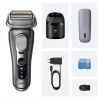 Folijas skuveklis Braun Series 9 Pro+ 9675cc pelēks sudrabains nerūsējošais tērauds