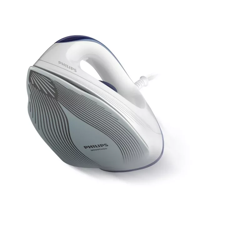 Philips GC160/02 sausā gludeklis, sausā gludeklis, DynaGlide zole, 1,8 m, balta, 1200 W