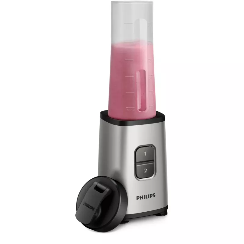 Philips Daily Collection HR2600/80 Mini blenderis, galda blenderis, 0,7 L, impulsa funkcija, ledus smalcināšana, 0,85 m, 350 W