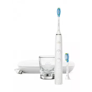 Vibrējošā zobu birste Philips Sonicare HX9913/17 pieaugušajiem, balta