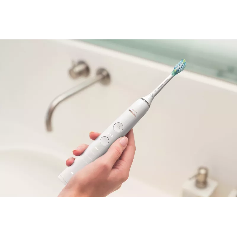 Vibrējošā zobu birste Philips Sonicare HX9913/17 pieaugušajiem, balta