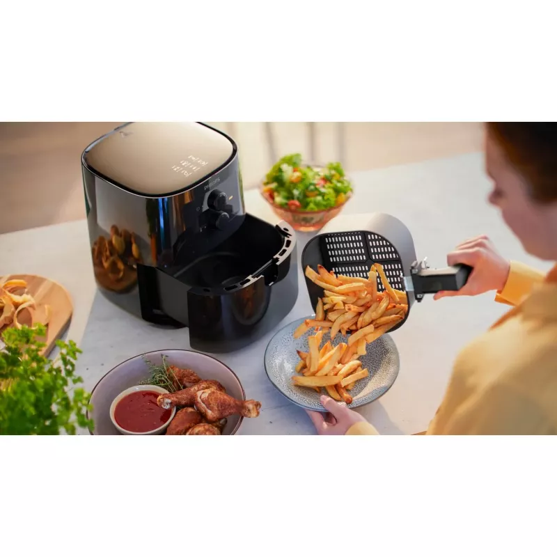 Philips 3000 series HD9200/90 Airfryer L, Karstā gaisa fritieris, 4,1 L, 0,8 kg, Rapid Air, 80 °C, 200 °C