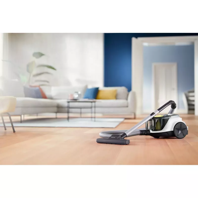 Philips 2000 sērijas XB2140/09 putekļsūcējs 1,3 l cilindrisks putekļsūcējs sausai tīrīšanai 850 W bez maisiņa