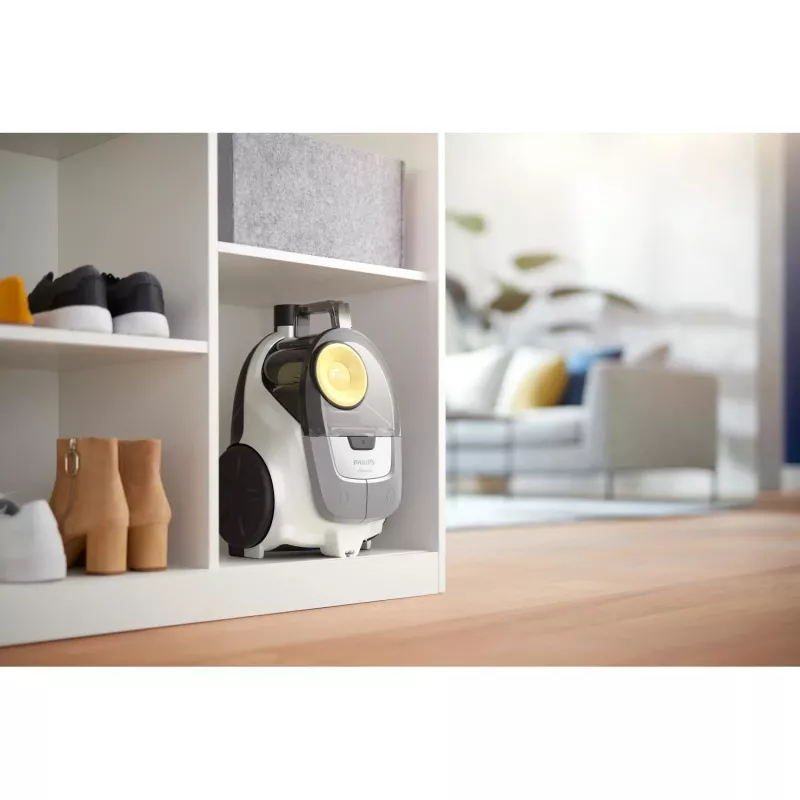 Philips 2000 sērijas XB2140/09 putekļsūcējs 1,3 l cilindrisks putekļsūcējs sausai tīrīšanai 850 W bez maisiņa