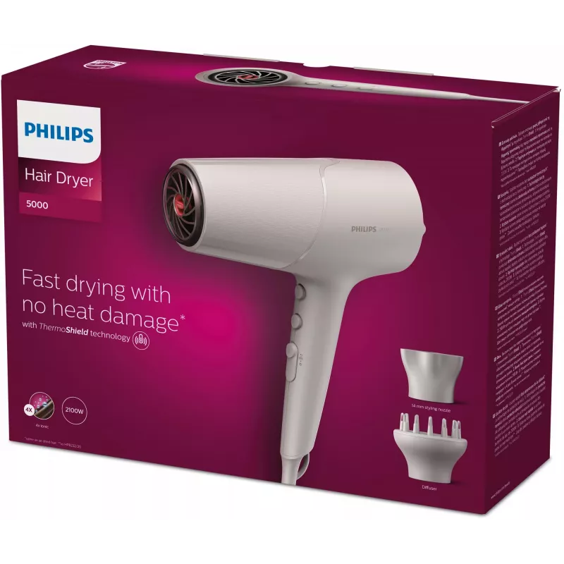 Matu žāvētājs Philips 5000 series BHD501/20 2100 W