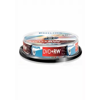 Philips DVD+RW DW4S4B10F/10, 4.7 GB