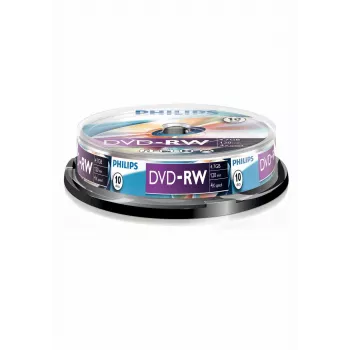 DVD-RW Philips DN4S4B10F/00 4.7GB 10 gab.