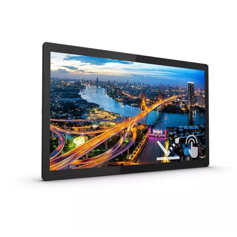 Philips B Line 222B1TFL/00 datormonitors 54,6 cm (21,5 collas) 1920 x 1080 pikseļi Full HD LED skārienjūtīgs ekrāns melns