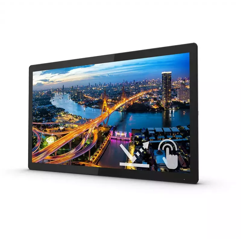 Philips B Line 222B1TFL/00 datormonitors 54,6 cm (21,5 collas) 1920 x 1080 pikseļi Full HD LED skārienjūtīgs ekrāns melns