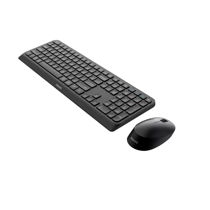 Philips 4000 series SPT6407B/31 tastatūra ar peli Iekļauta Universāla RF bezvadu + Bluetooth QWERTY angļu Melns