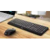Philips 6000 sērija SPT6607B/31 tastatūra ar peli iekļauta Universāla RF bezvadu + Bluetooth Melna