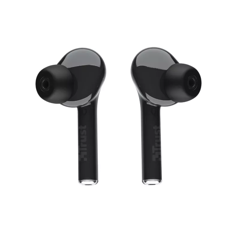 Trust Nika Touch austiņas True Wireless Stereo (TWS) Ieliekamas Zvani/Mūzika Bluetooth Melns