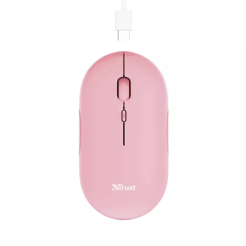 Trust Puck pele Office piemērota abām rokām RF Wireless + Bluetooth Optiskā 1600 DPI