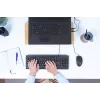 Trust Primo tastatūra Universāla USB AZERTY Beļģu Melna