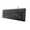 Trust Primo tastatūra Pele iekļauta Birojs USB QWERTY Angļu Melna