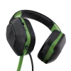 Trust GXT 415X ZIROX austiņas, vadu, galvas lentes, spēlēm, melnas, zaļas