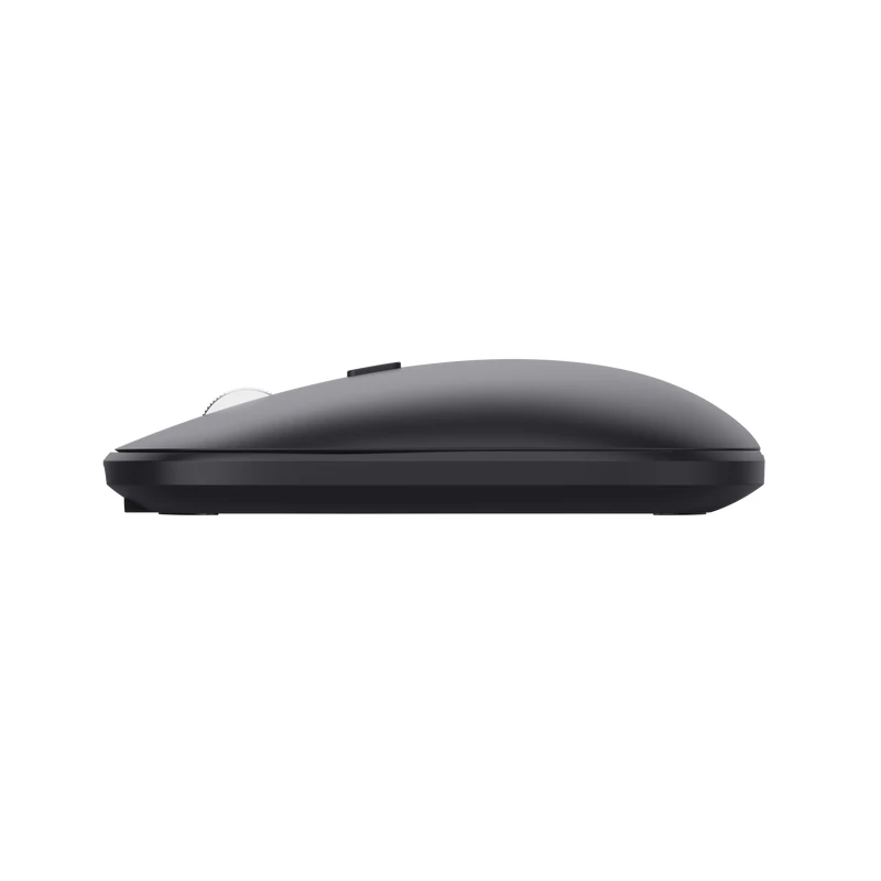 Trust Lyra tastatūra Pele iekļauta Birojs RF Bezvadu + Bluetooth AZERTY Beļģu Melns