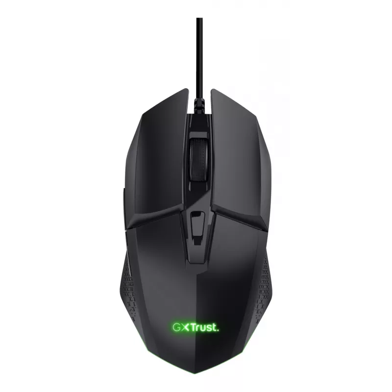 Trust GXT 792 Quadrox tastatūra Pelei iekļauta Spēļu USB QWERTY Beļģu Melna